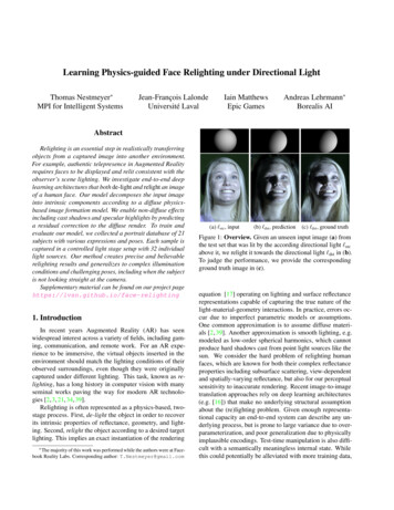 Learning Physics-guided Face Relighting Under Directional .
