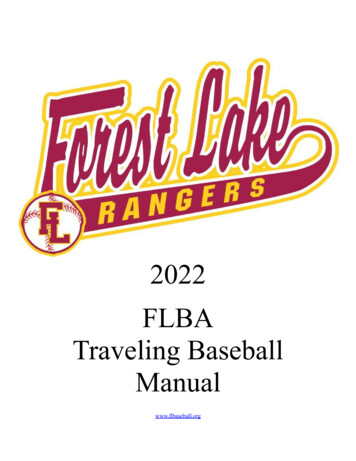 2022 FLBA Manual - SportsEngine
