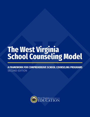 The West Virginia School Counseling Model