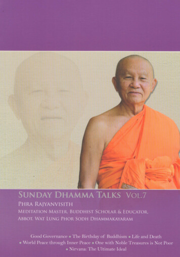 Sunday Dhamma Talks