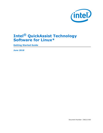 Intel QuickAssist Technology Software For Linux*