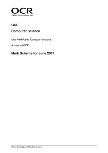 GCE Computer Science