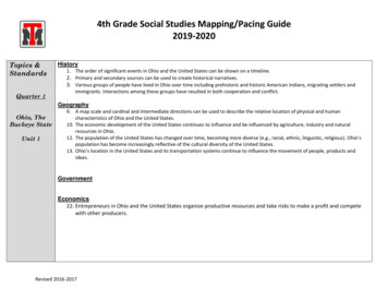 4th Grade Social Studies Mapping/Pacing Guide 2019-2020