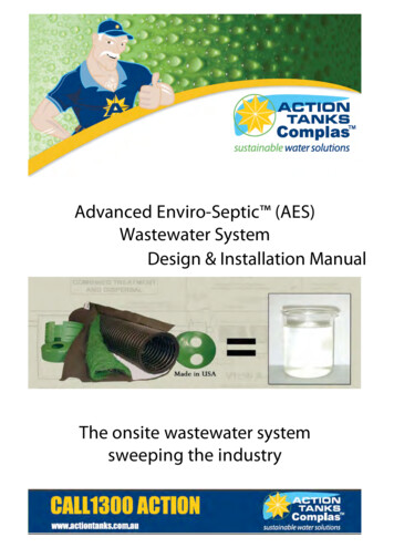 Advanced Enviro-Septic (AES) Wastewater System