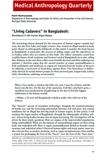 “Living Cadavers” In Bangladesh