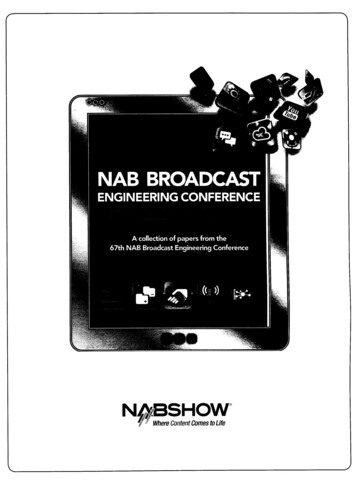 Proceedings 2013 : A Collection Of Papers From The 67th NAB . - GBV