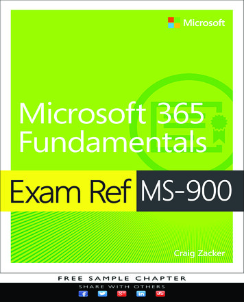 Microsoft 365 Fundamentals Exam Ref MS-900