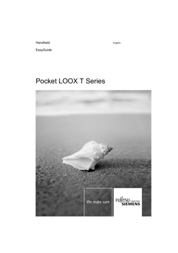 Pocket LOOX T Series