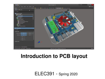 Introduction To PCB Layout