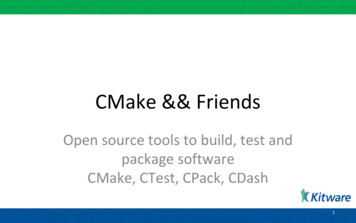 CMake, CTest, CPack, CDash Package Software Open Source .