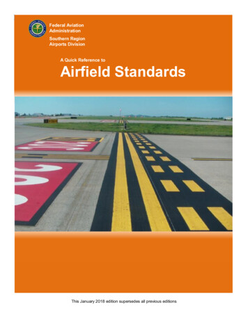ASO Airfield Standards Quick Reference