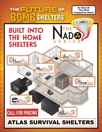 BUILT INTO THE HOME SHELTERS