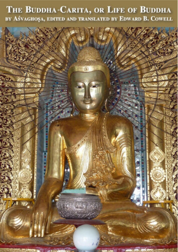 The Buddha-Carita, - Ancient Buddhist Texts