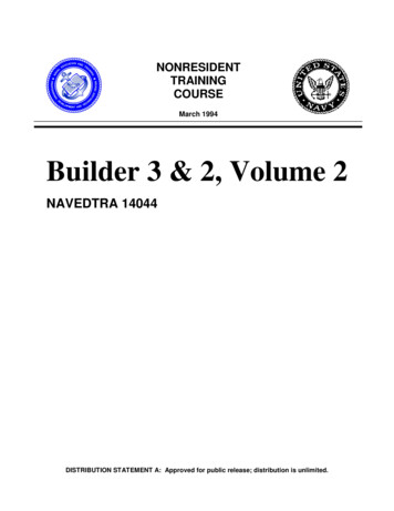 Builder 3 & 2, Volume 2 - Construction Knowledge 
