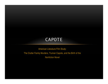 CAPOTE - Ms. Lloyd's Webpage