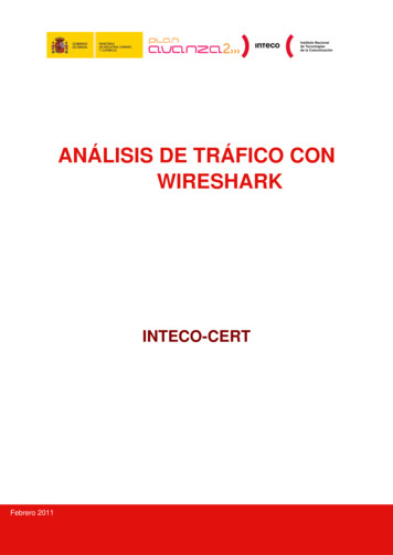 Análisis De Tráfico Con Wireshark - INCIBE
