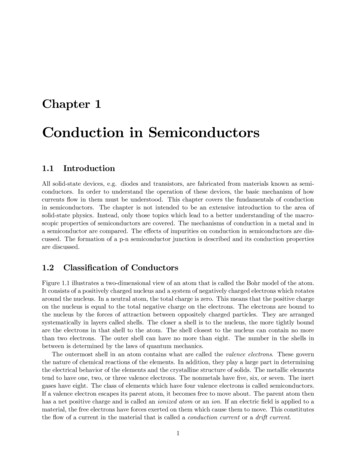 Conduction In Semiconductors - Gatech.edu