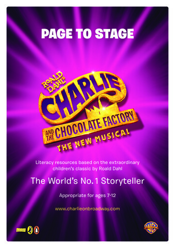 Charlie And The Chocolate Factory The . - Broadway 