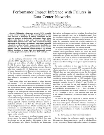 Performance Impact Inference With Failures In Data Center Networks