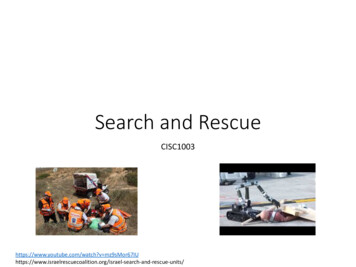 Search And Rescue - GitHub Pages