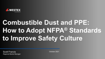 NFPA 652-Combustible Dust Hazards And PPE: Adopt NFPA Standard And PPE .