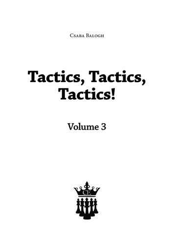 Tactics, Tactics, Tactics! - Elite Chess Training