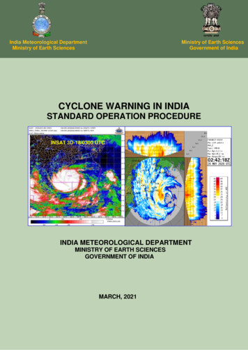 Cyclone Warning In India