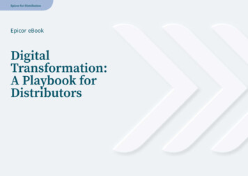 Digital Transformation: A Playbook For Distributors