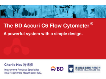The BD Accuri C6 Flow Cytometer