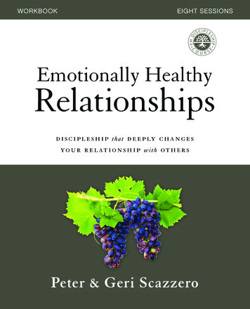 Emotionally Healthy Relationships - Emocionalmente Sano