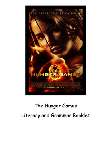 S2 - The Hunger Games Literacy Booklet