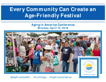 Every Community Can Create An AgeFriendly Festival