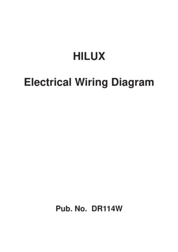 HILUX Electrical Wiring Diagram - UCoz