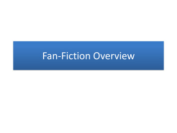 Fan-Fiction Overview
