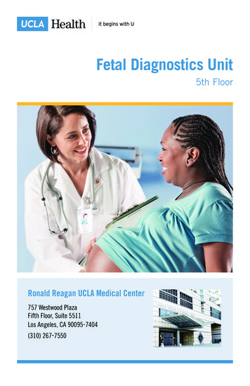 Fetal Diagnostics Unit - UCLA Health