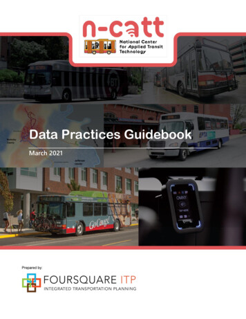 Data Practices Guidebook
