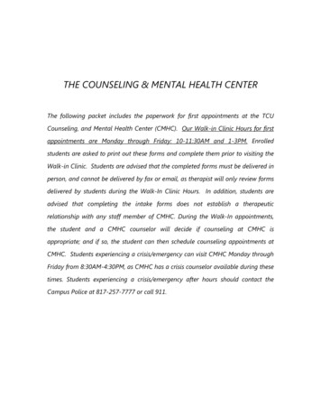 The Counseling & Mental Health Center