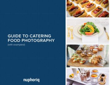 GUIDE TO CATERING FOOD PHOTOGRAPHY - MemberClicks