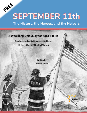 September 11th - The History, The Heroes, And The Helpers - Pandia Press