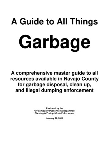A Guide To All Things Garbage - Navajo County, Arizona