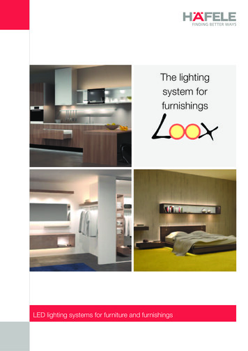 The Lighting System For Furnishings - Darel
