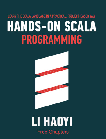 Free Chapters - Hands-on Scala