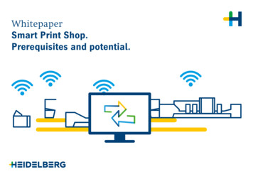 Whitepaper Smart Print Shop. Prerequisites And Potential.