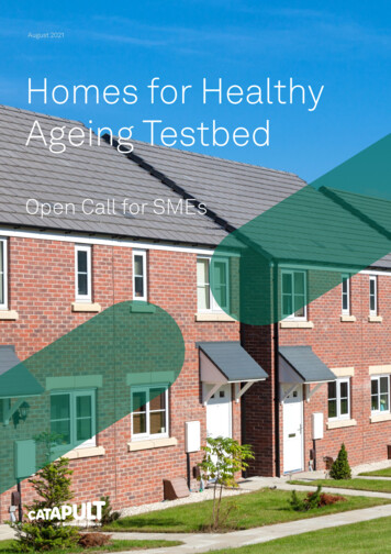 August 2021 Homes For Healthy Ageing Testbed