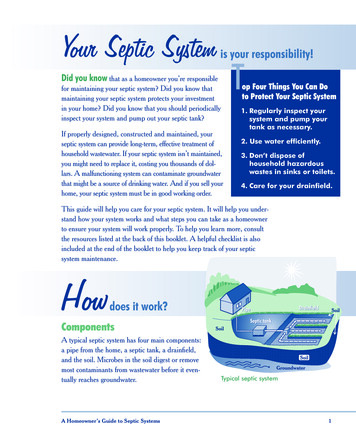 Your Septic System - EnviroCompliance