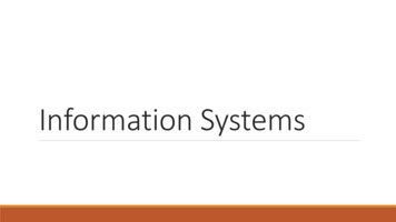 Information Systems - Valdosta State University