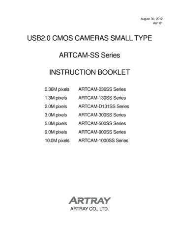 USB2.0 CMOS CAMERAS SMALL TYPE ARTCAM-SS Series .
