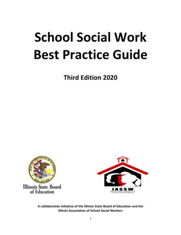 School Social Work Best Practice Guide
