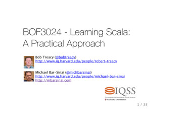 BOF3024 Learning Scala: A Practical Approach