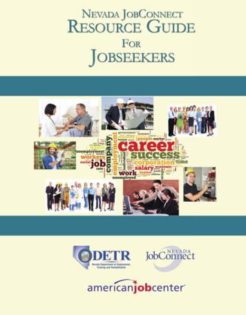 2 - Resource Guide For Job Seekers